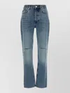 Anine Bing Bruno Denim Five Pocket Belt Loop Jeans In Blue