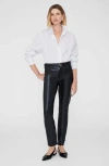 Anine Bing Bruno Recycled Leather Pant In Black