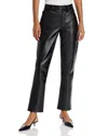 Anine Bing Bruno Trou Bruno Straight Leg Trouserssers In Black