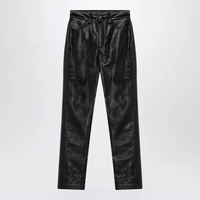Anine Bing Bruno Pants In Regenerated In Black