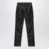 Anine Bing Bruno Trou Bruno Straight Leg Trouserssers In Black