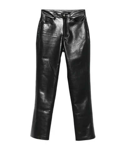 Anine Bing Bruno Trou Bruno Straight Leg Trouserssers In Multicolor