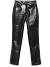 Anine Bing Bruno Trou Bruno Straight Leg Trouserssers In Black