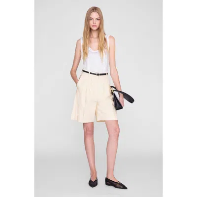 Anine Bing Bryson Short In Neutral