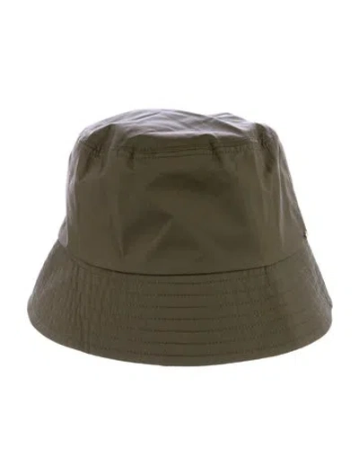 Pre-owned Anine Bing Bucket Hat W/ Tags In Green