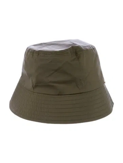 Pre-owned Anine Bing Bucket Hat W/ Tags In Green
