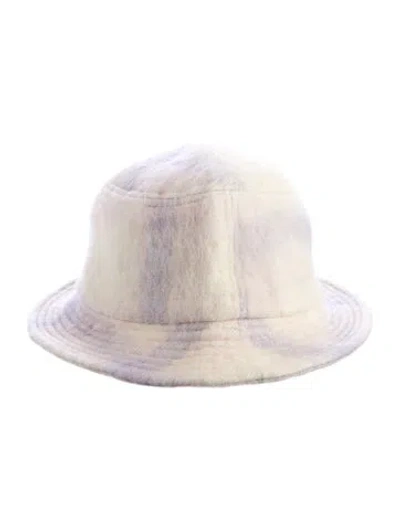 Pre-owned Anine Bing Bucket Hat W/ Tags In Neutral