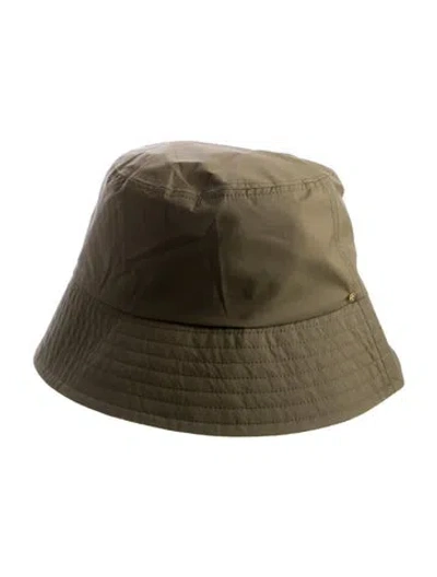 Pre-owned Anine Bing Bucket Hat W/tags In Green