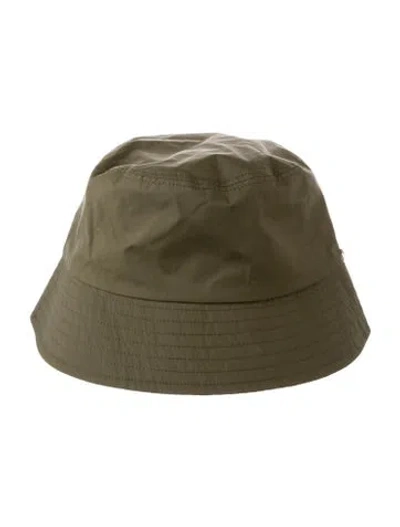 Pre-owned Anine Bing Bucket Hat W/tags In Green