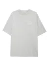 Anine Bing Gray Myers Serif Ny T-shirt In Grey