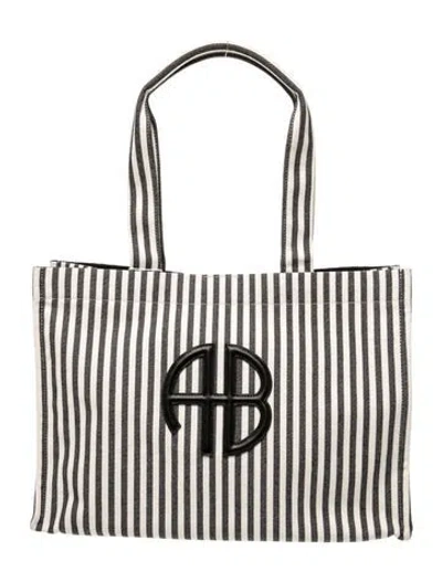Pre-owned Anine Bing Canvas Tote W/ Tags In Multi