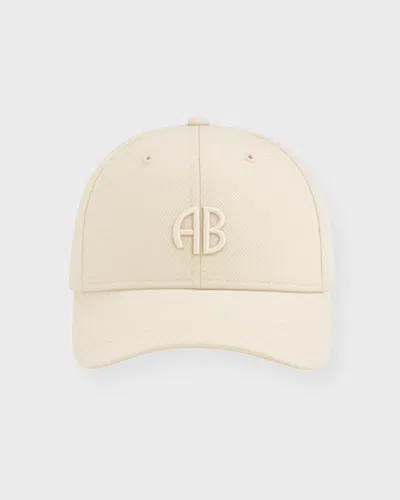 Anine Bing Cap Jermey Baseball In Neutral