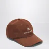 Anine Bing Jeremy Baseball Cap In Dark Camel