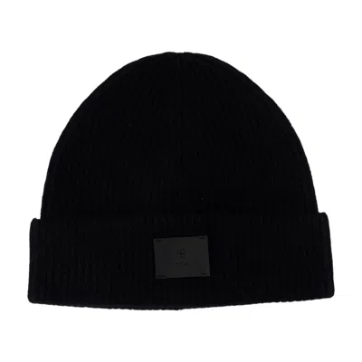 Anine Bing Carley Beanie  Cashmere Black