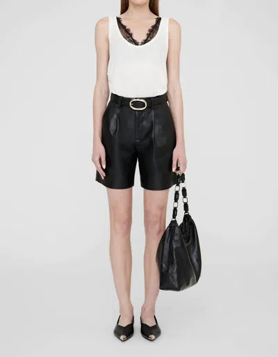 Anine Bing Carmen Short In Black