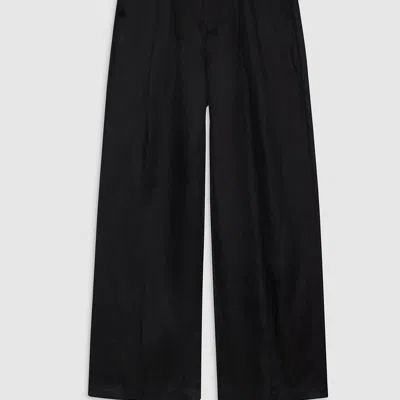 Anine Bing Carrie Ankle Pant In Black