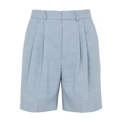 Anine Bing Carrie Shorts In Blue