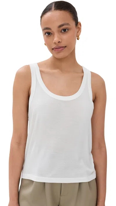 Anine Bing Brine Tank In Off White Cashmere Blend