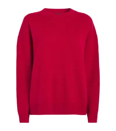Anine Bing Cashmere Lee Sweater In Red