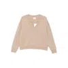 Anine Bing V-neck Cashmere Jumper In Neutral