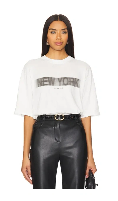 Anine Bing Cason Tee In White