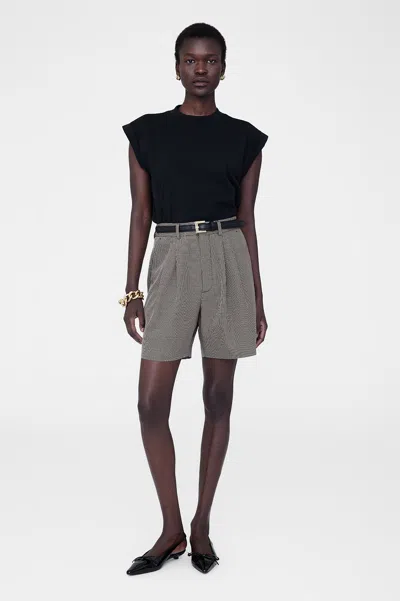 ANINE BING ANINE BING CASPEN TEE IN BLACK