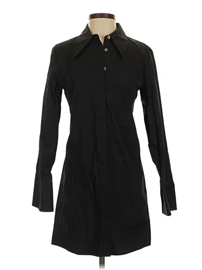 Pre-owned Anine Bing Casual Dress In Black