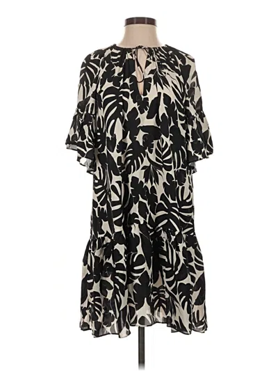 Pre-owned Anine Bing Casual Dress In Black