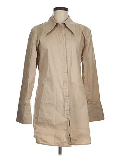 Pre-owned Anine Bing Casual Dress In Brown