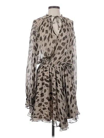Pre-owned Anine Bing Casual Dress In Gray