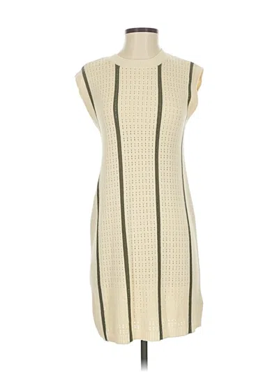 Pre-owned Anine Bing Casual Dress In White