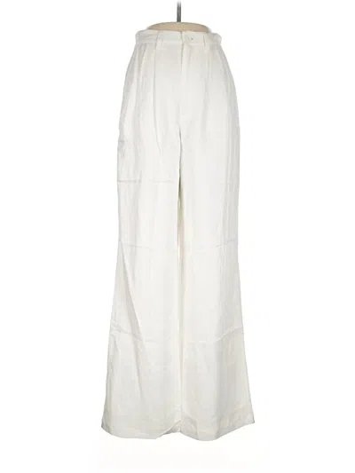 Anine Bing Casual Pants In White