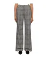 Anine Bing Casual Pants With Belt Loops In Gray