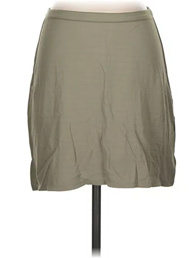 Pre-owned Anine Bing Casual Skirt In Gray
