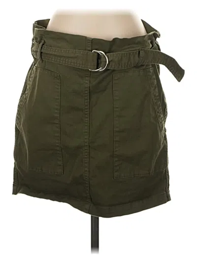 Pre-owned Anine Bing Casual Skirt In Green