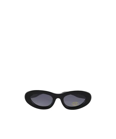 Anine Bing Cat Eye Frame Sunglasses In Black