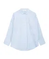 Anine Bing Catherine Striped Shirt In White