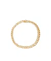 Anine Bing Layered Heart Chain Necklace In Yellow