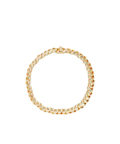 ANINE BING ANINE BING LOGO-ENGRAVED CHAIN LINKED NECKLACE
