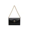 Anine Bing Chain Shoulder Bag In Black