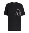 Anine Bing Chenille Patch Lili T-shirt In Black
