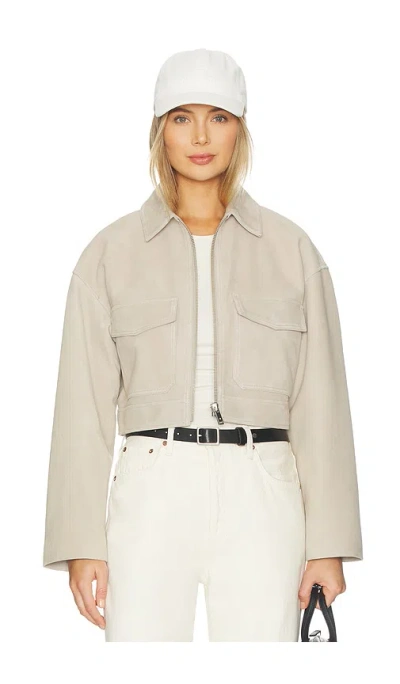 Anine Bing Christian Jacket In Neutral