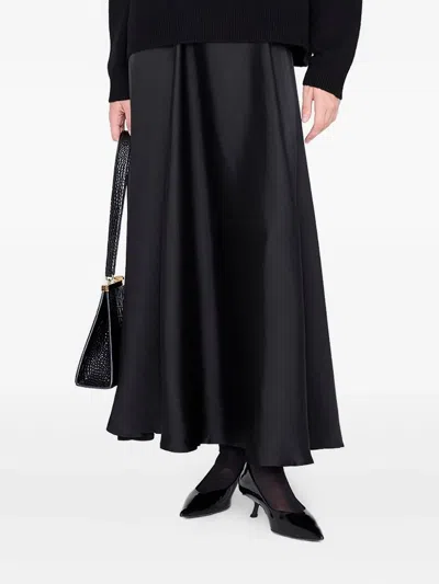 Anine Bing Christina Maxi Skirt In Black