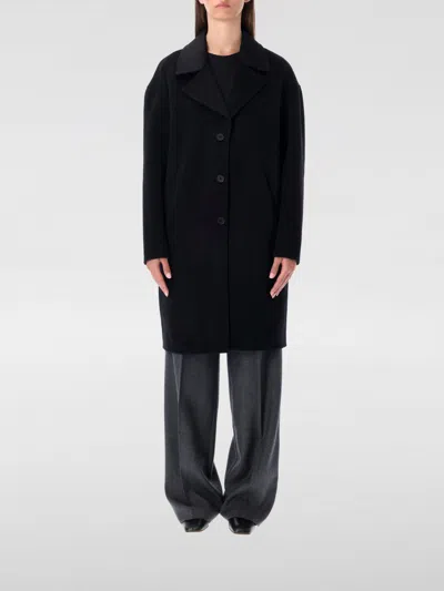 ANINE BING COAT ANINE BING WOMAN COLOR BLACK,H48422002