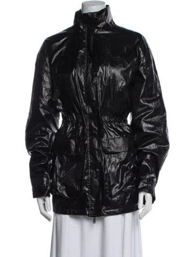 Pre-owned Anine Bing Coat In Black
