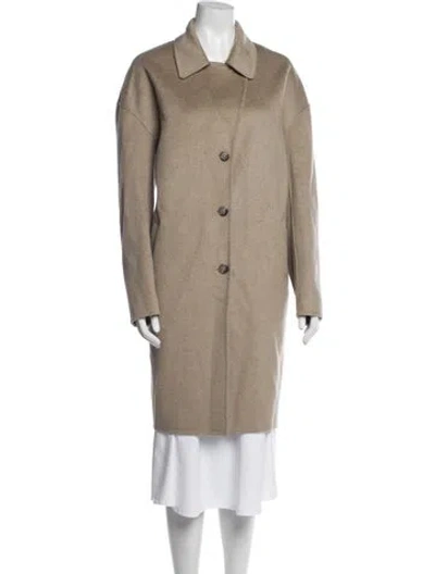 Pre-owned Anine Bing Coat In Brown