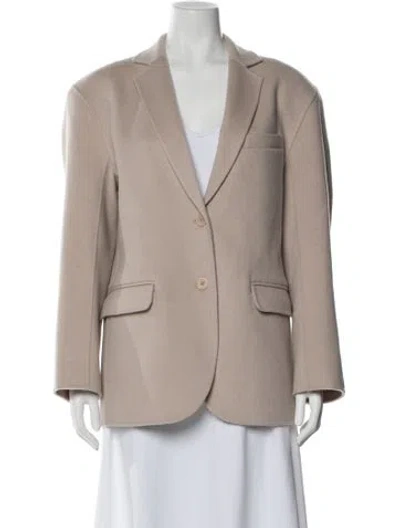 Pre-owned Anine Bing Coat In Neutral