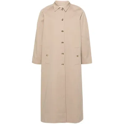 Anine Bing Coats In Neutrals