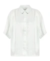Anine Bing Coco Buttoned Shirt In White