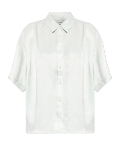 Anine Bing Coco Buttoned Shirt In White